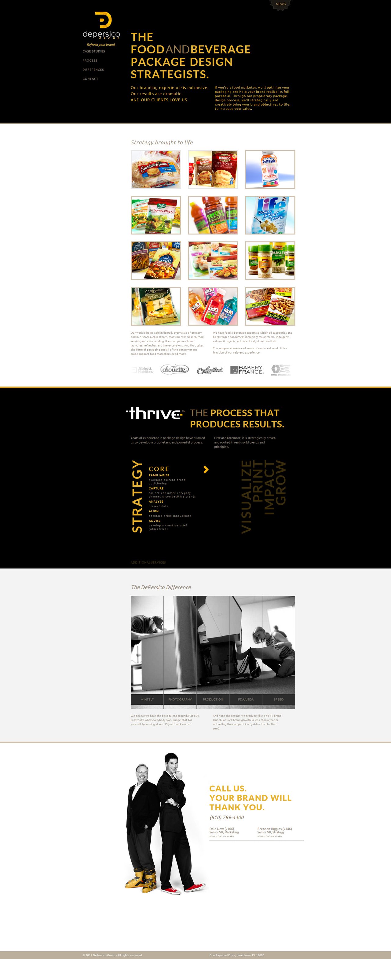 DePersico Group Website Screenshot