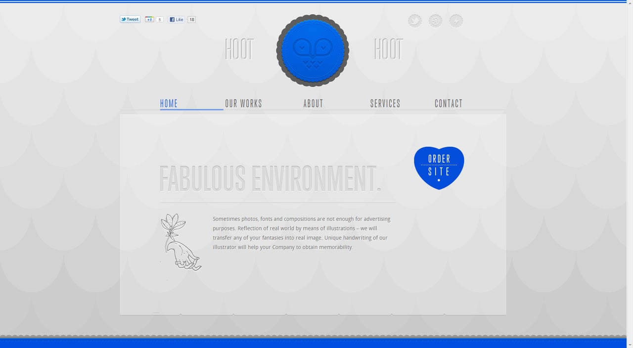 Hoot-Hoot Studio Website Screenshot