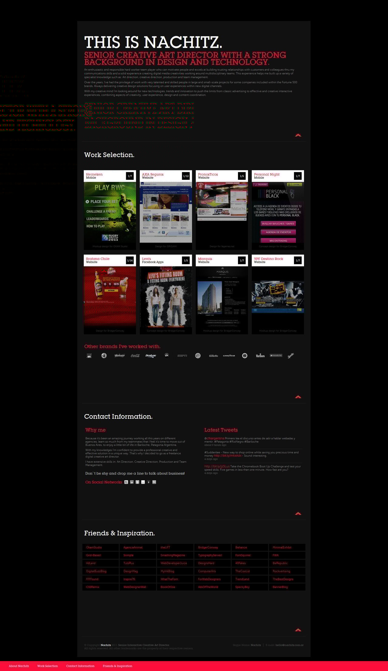 Nachitz Website Screenshot