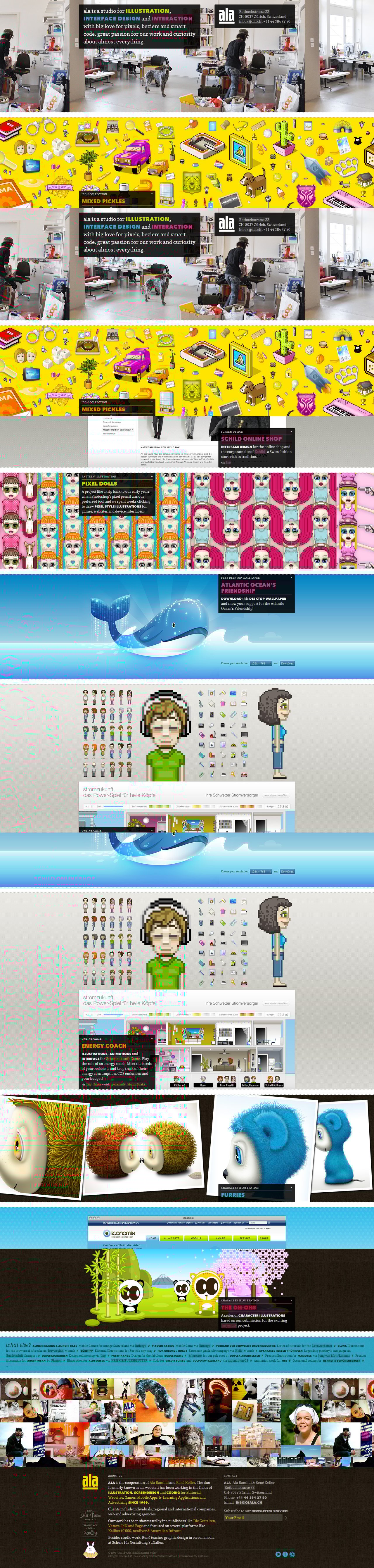 ala Website Screenshot