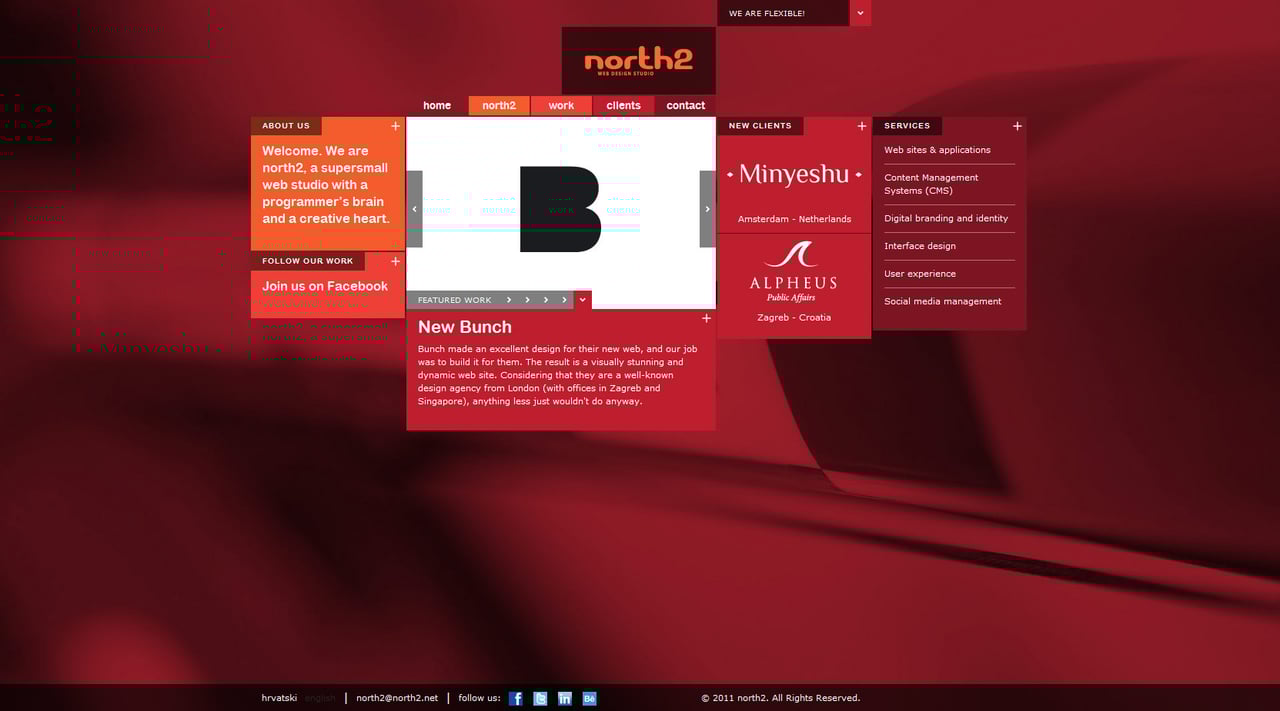 north2 Website Screenshot