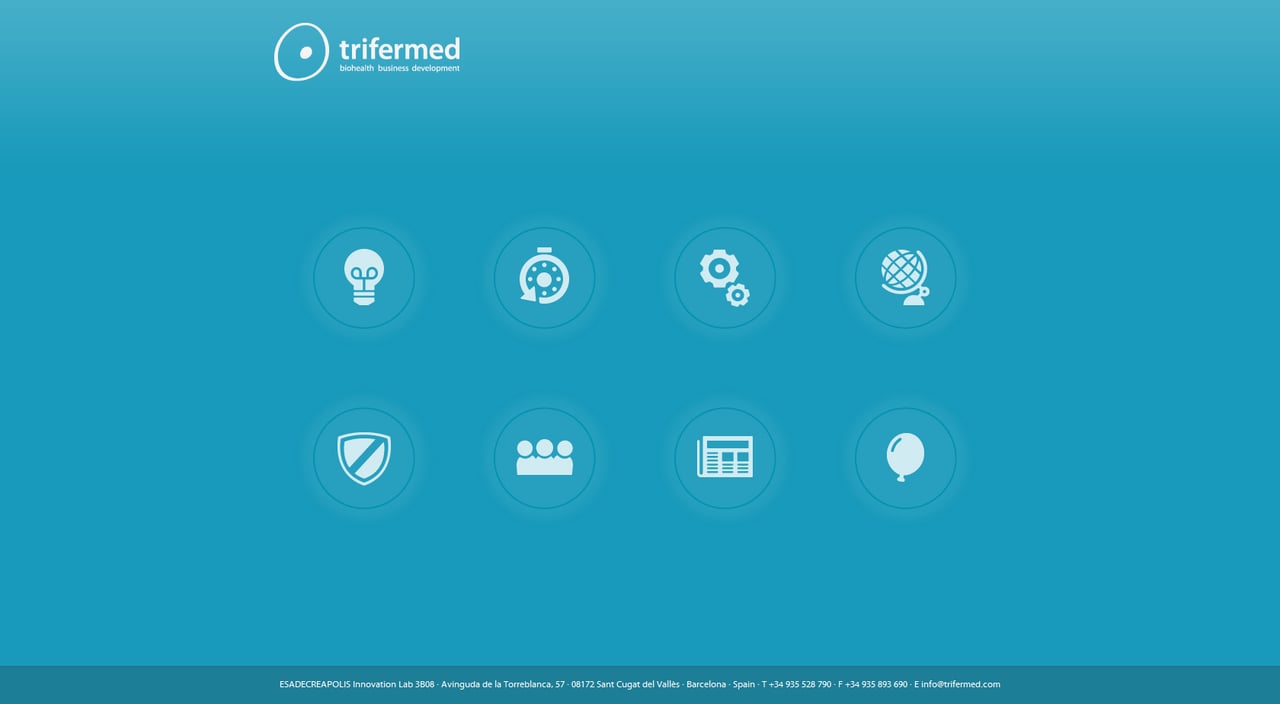 trifermed Website Screenshot