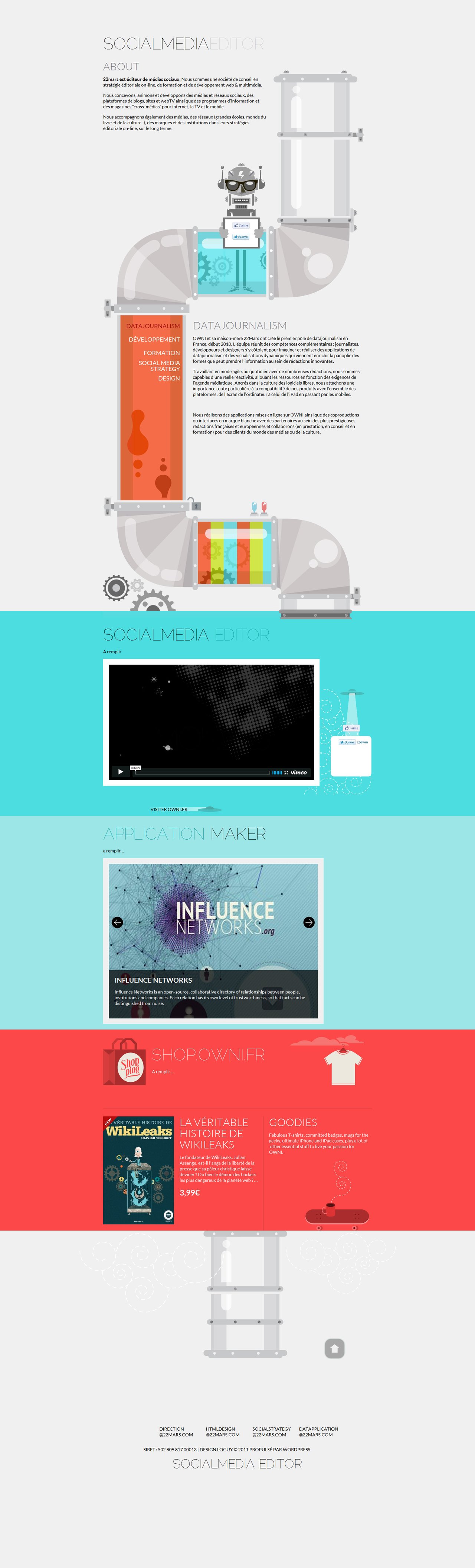 22Mars Website Screenshot