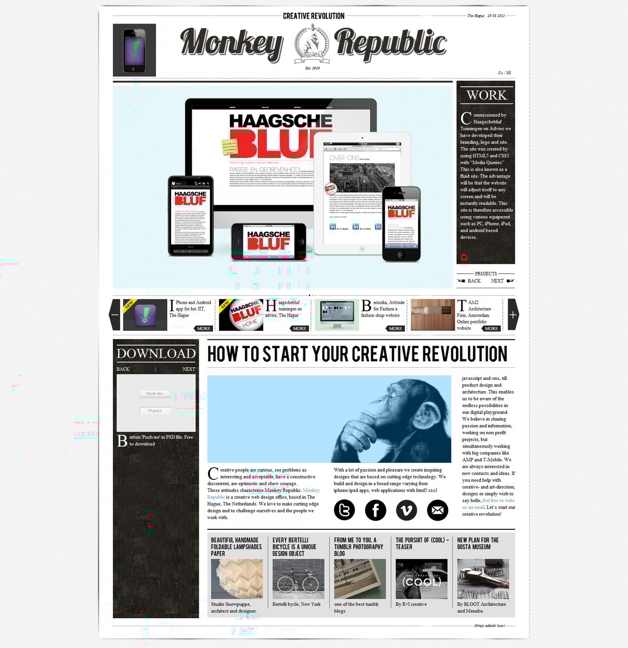 Monkey Republic Website Screenshot
