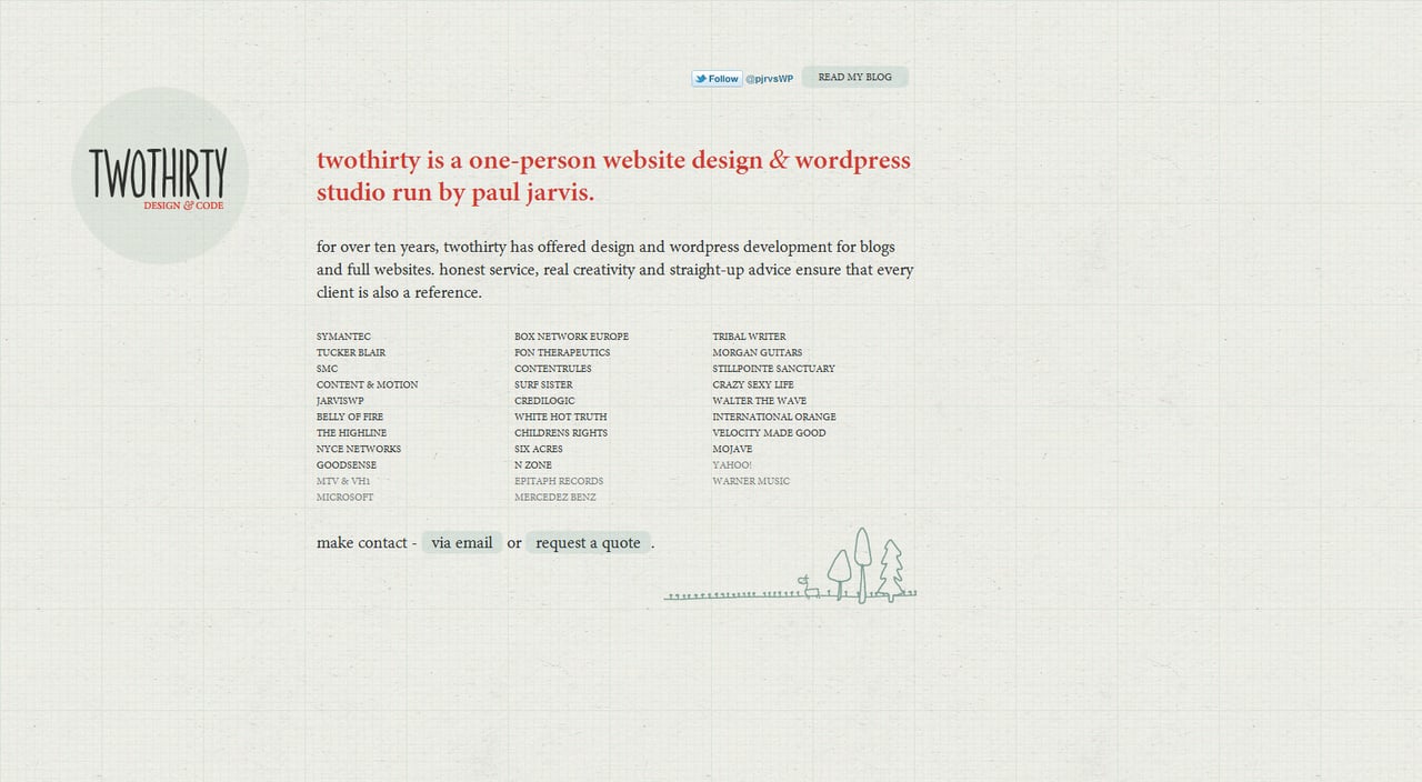 twothirty Website Screenshot