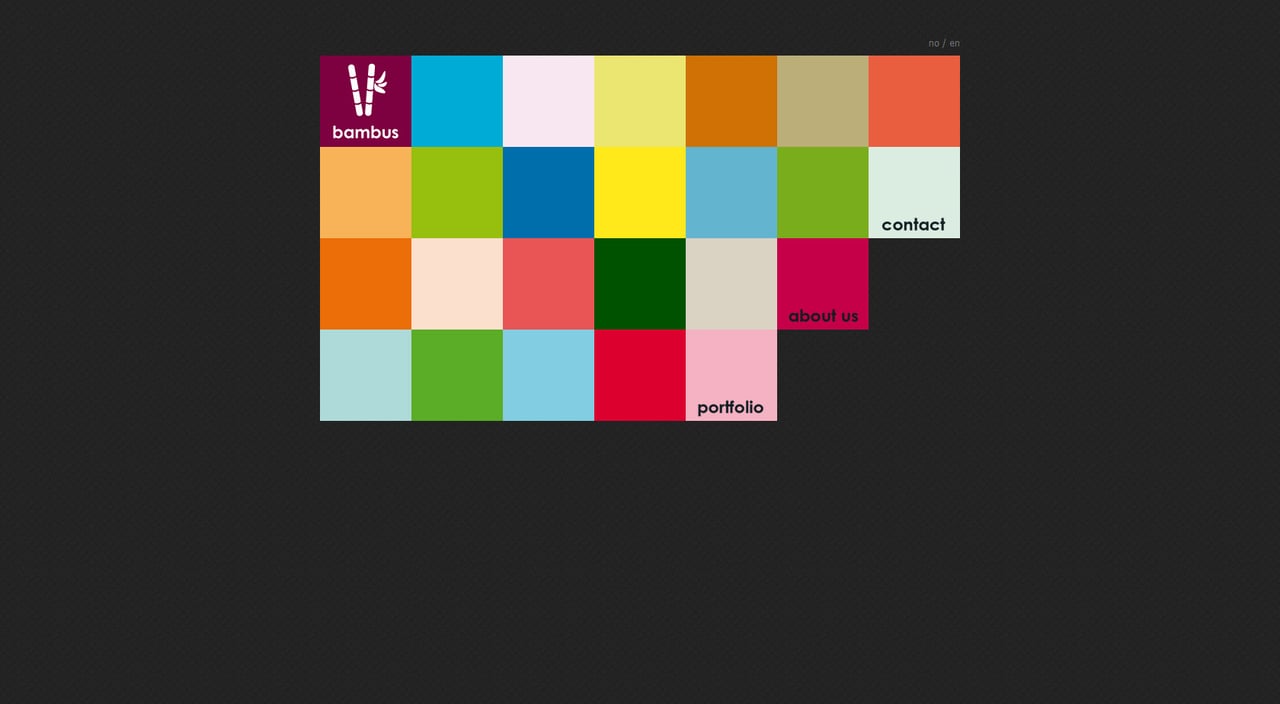 Bambus Grafiske Website Screenshot