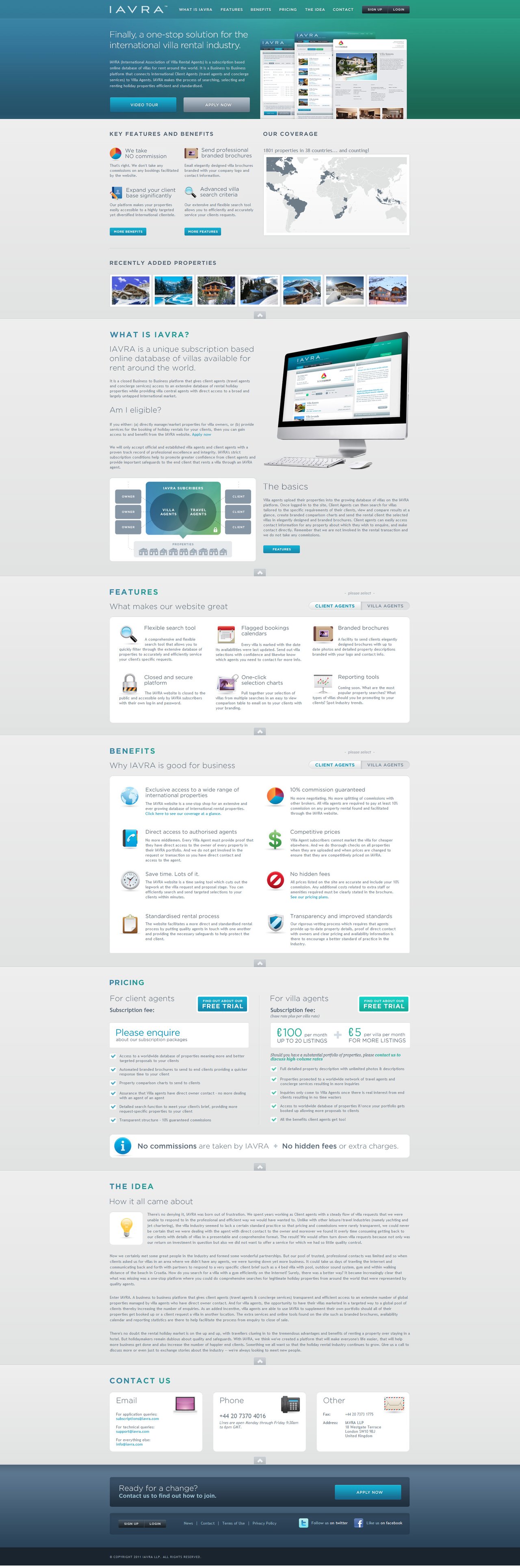 IAVRA Website Screenshot