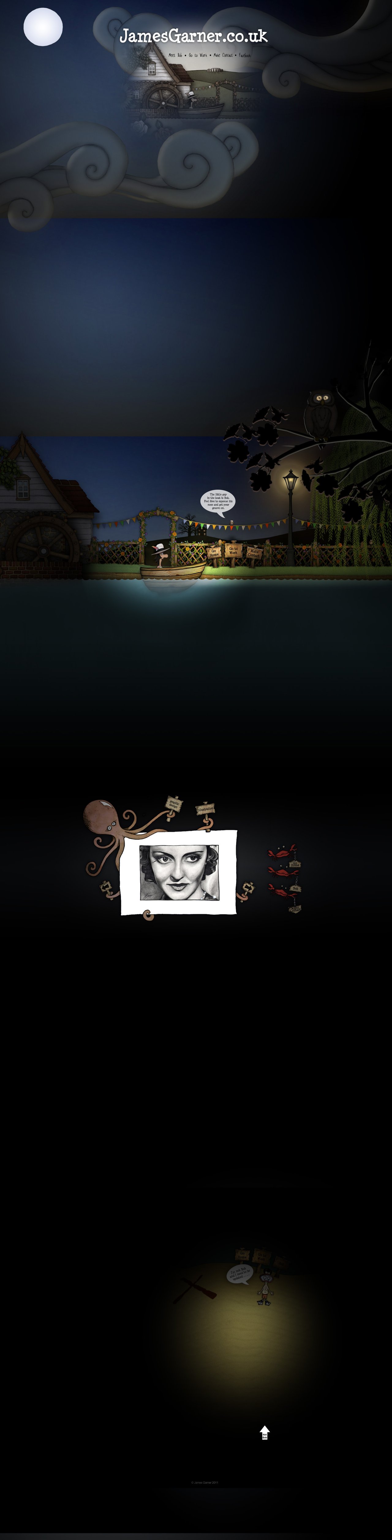 James Garner Website Screenshot