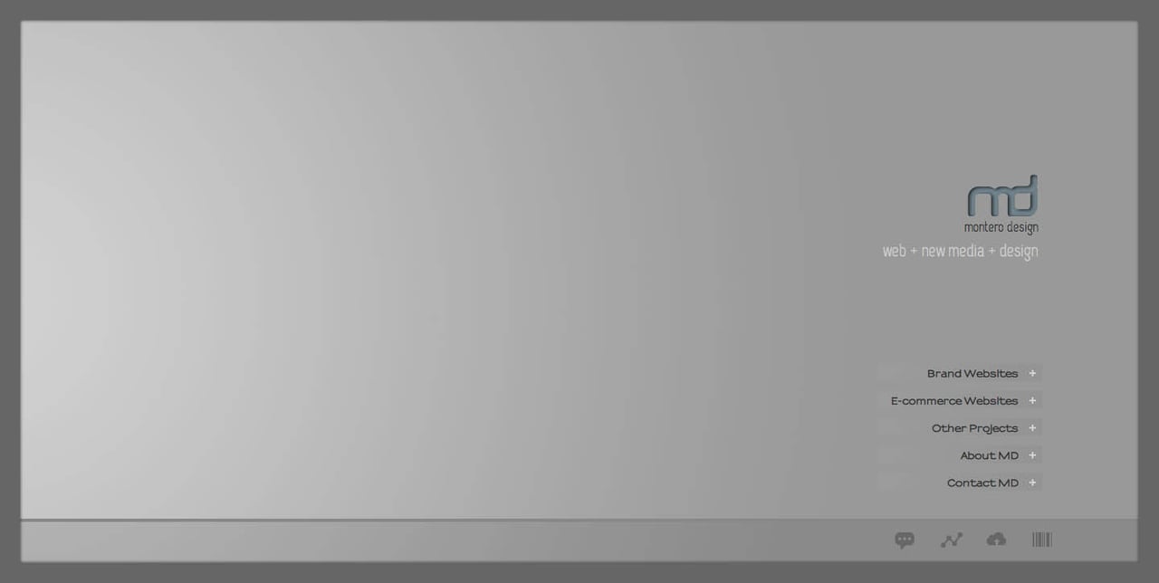 Montero Design Website Screenshot