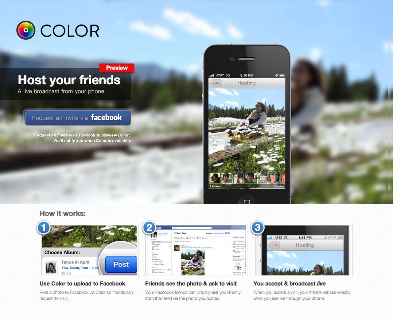Color Website Screenshot