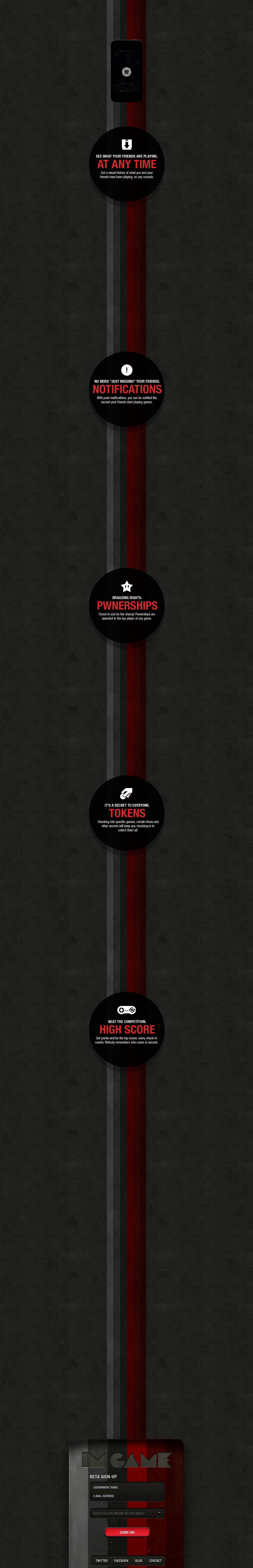 ImGame Website Screenshot