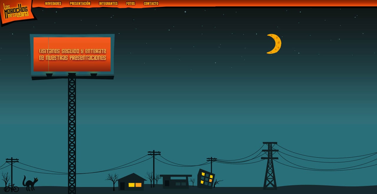 Los Morochos de la Usina Website Screenshot