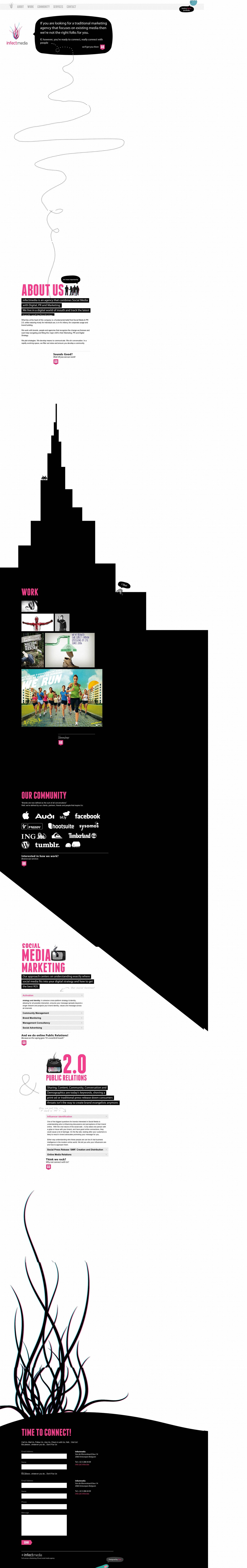 infectmedia Website Screenshot