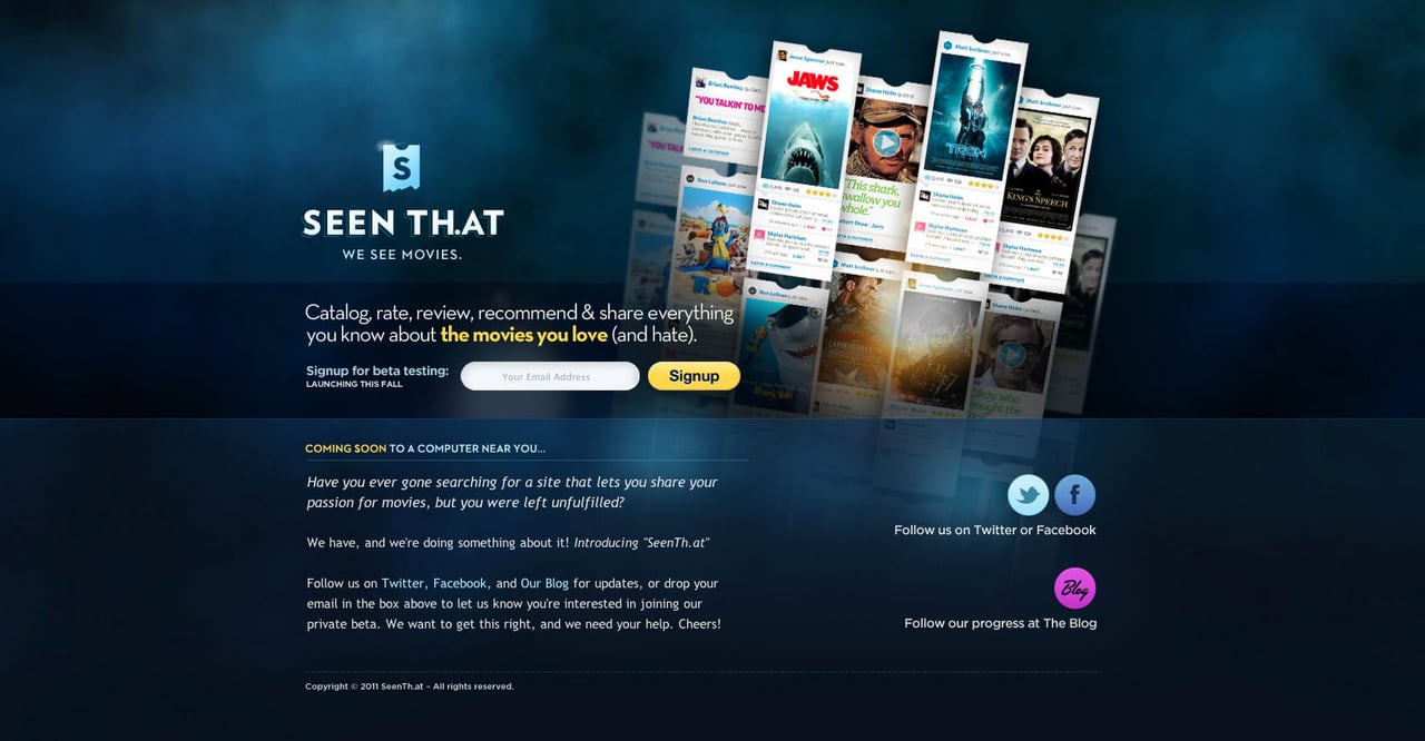 Seen That Website Screenshot