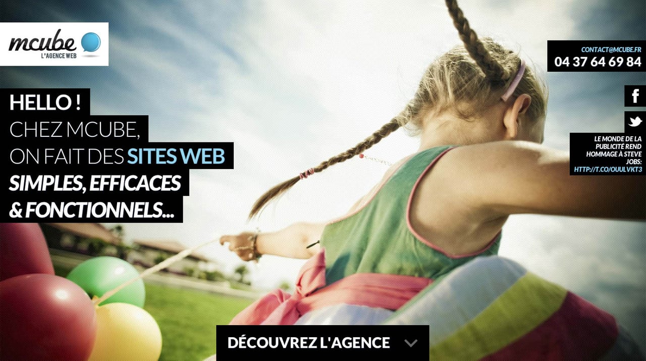 MCUBE Website Screenshot