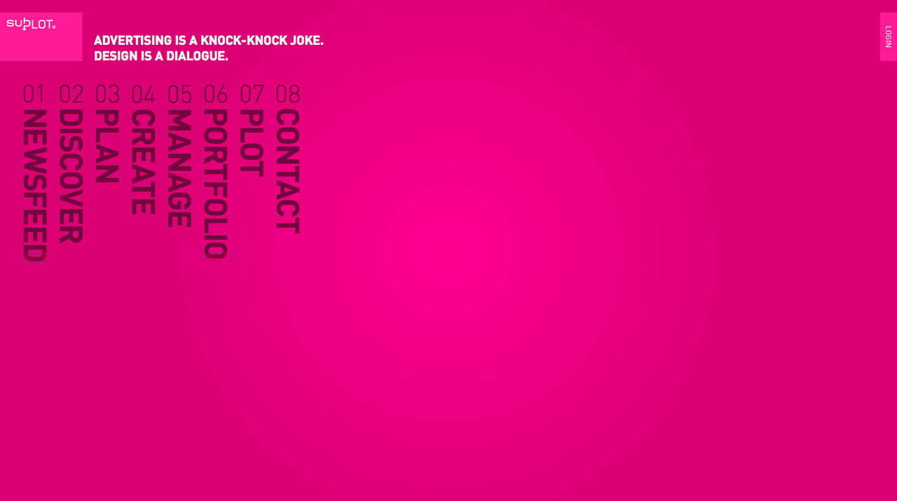 Subplot Website Screenshot