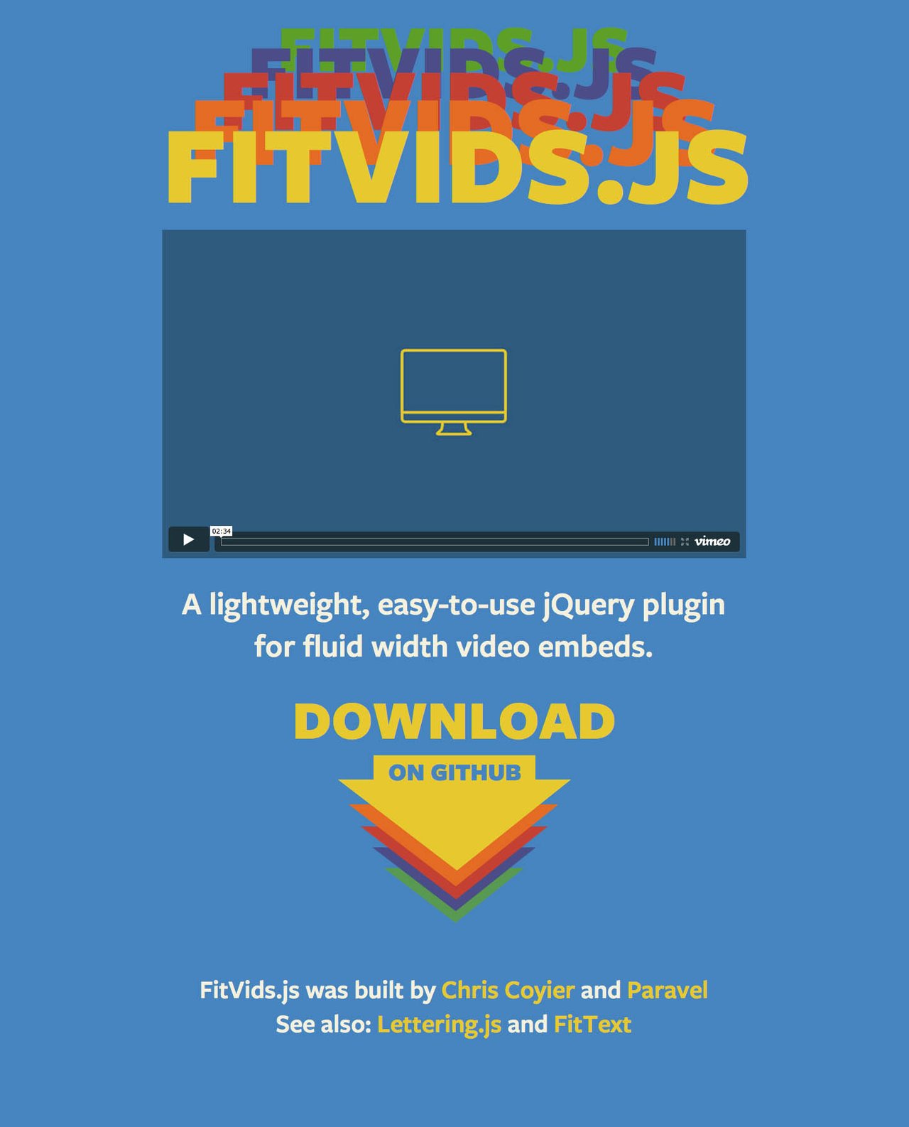 FitVids Website Screenshot