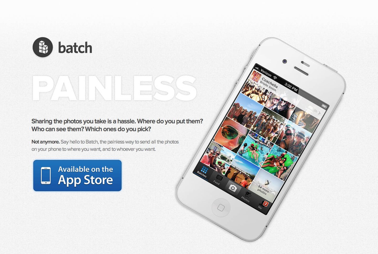 batch Website Screenshot