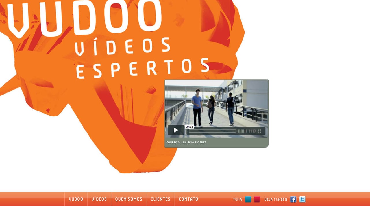 Vudoo Website Screenshot