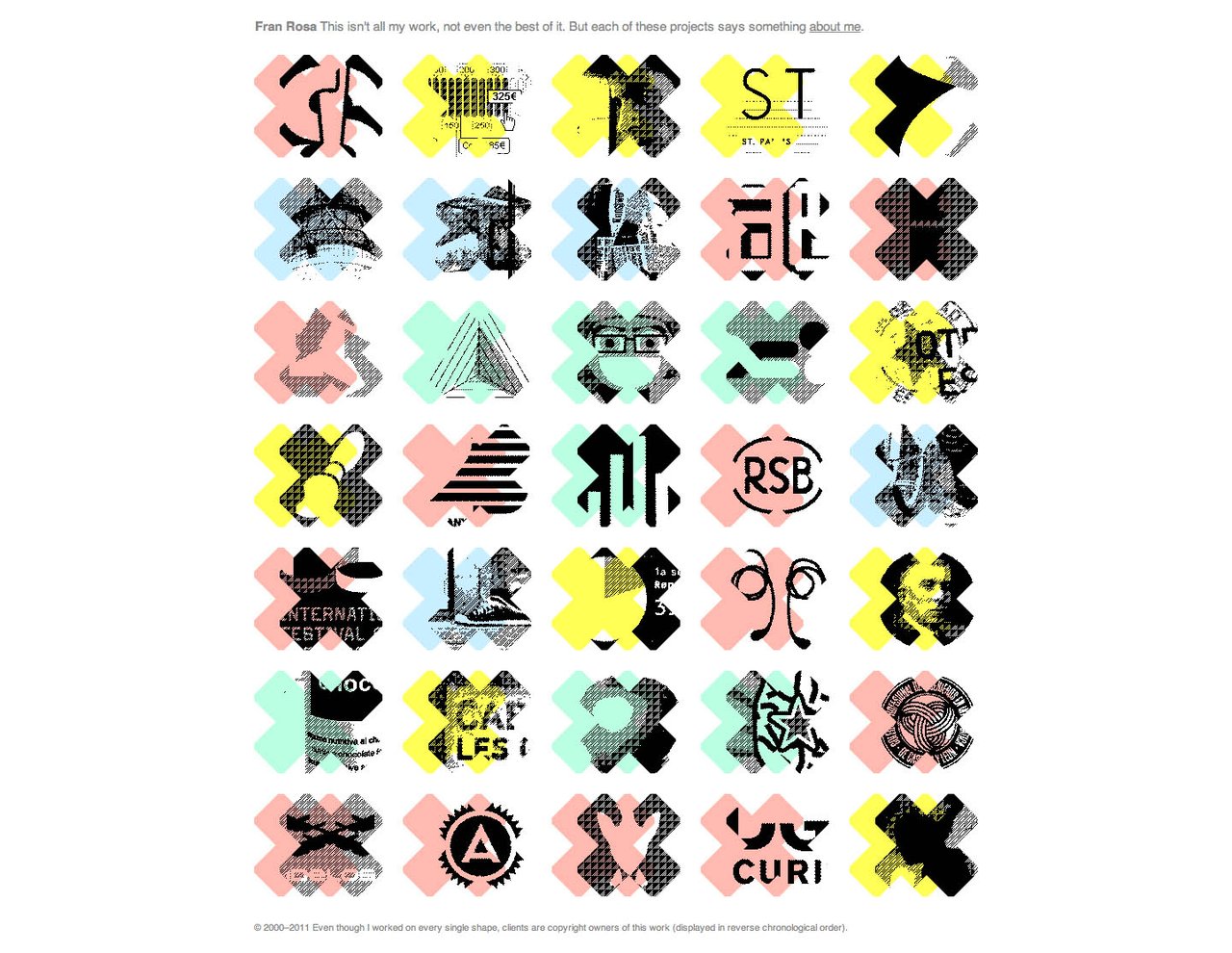 Fran Rosa Website Screenshot