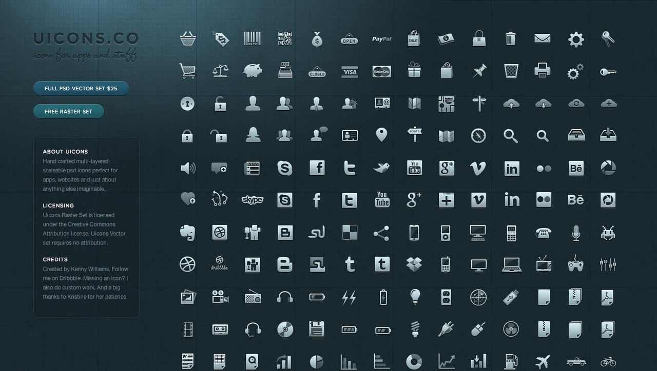 Uicons Website Screenshot