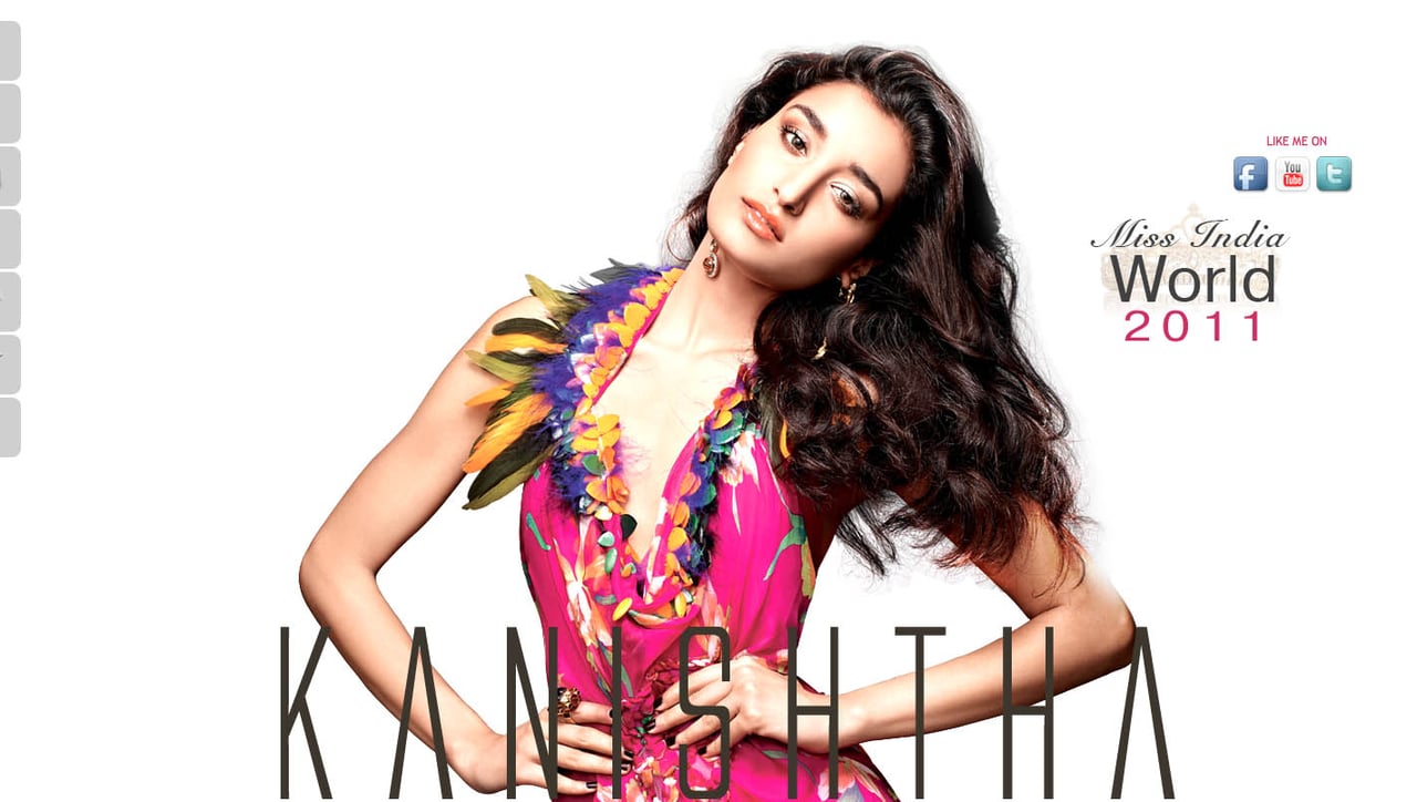 Kanistha Dhankhar Website Screenshot