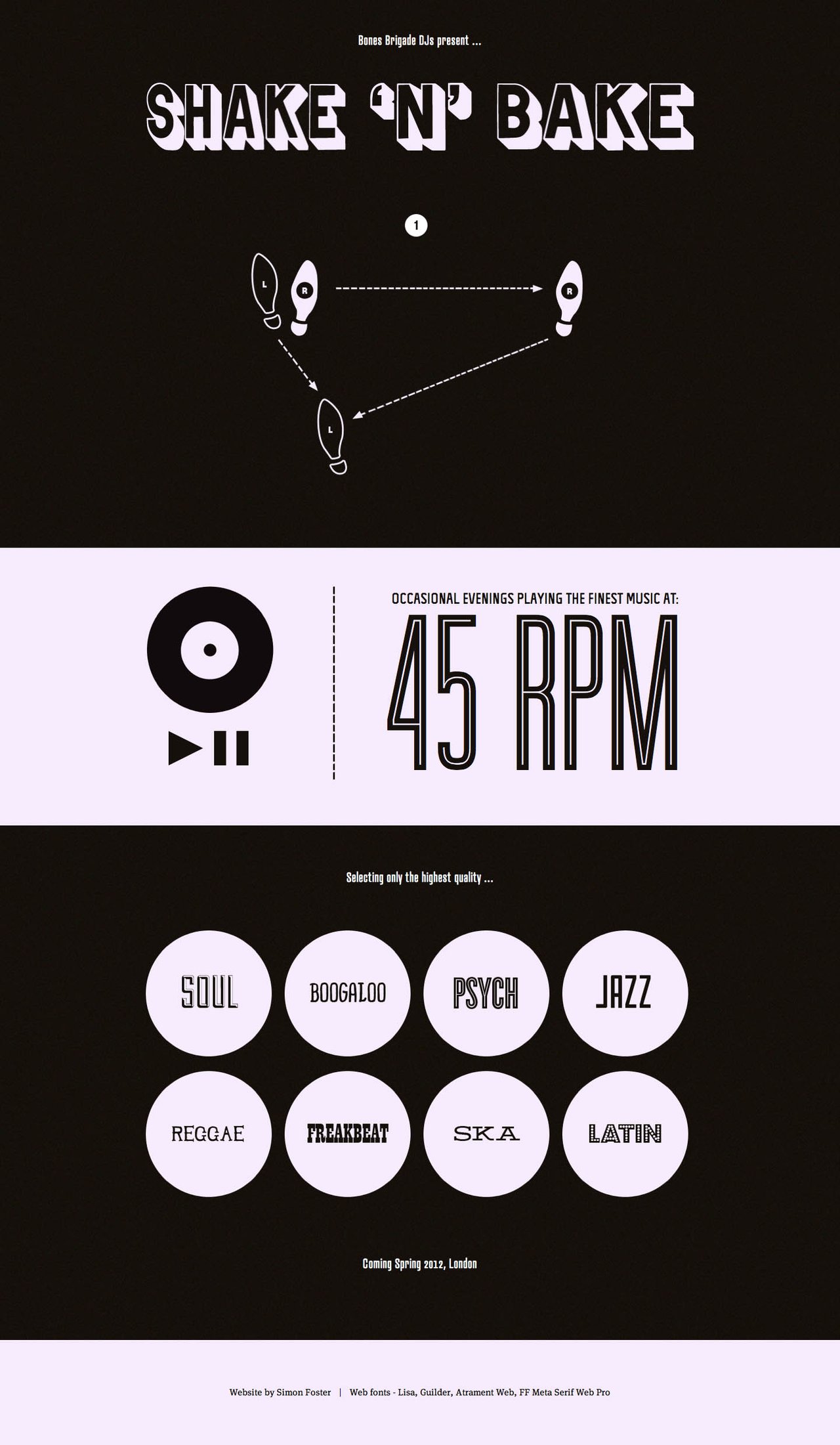 Bones Brigade DJs Website Screenshot