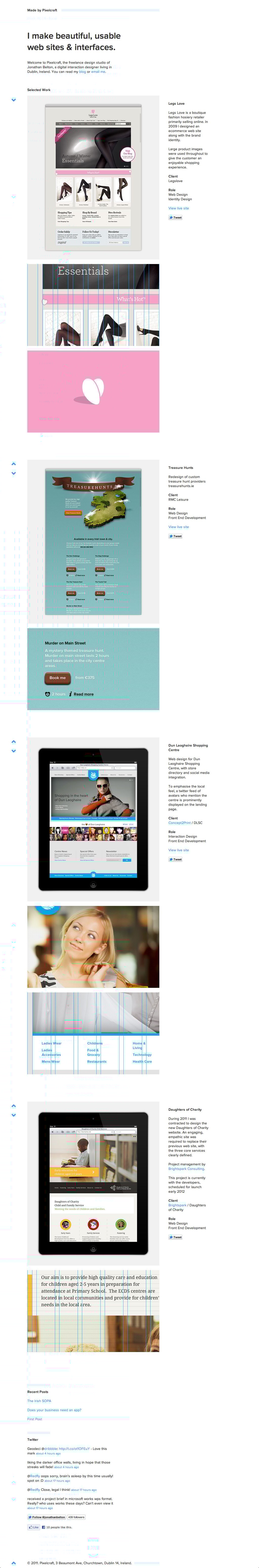 Made by Pixelcraft Website Screenshot