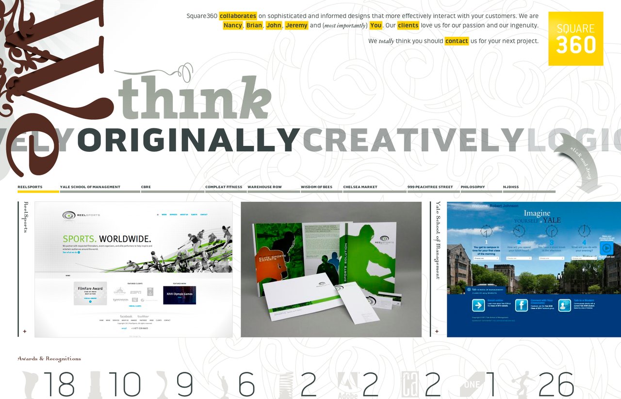 Square360 Website Screenshot