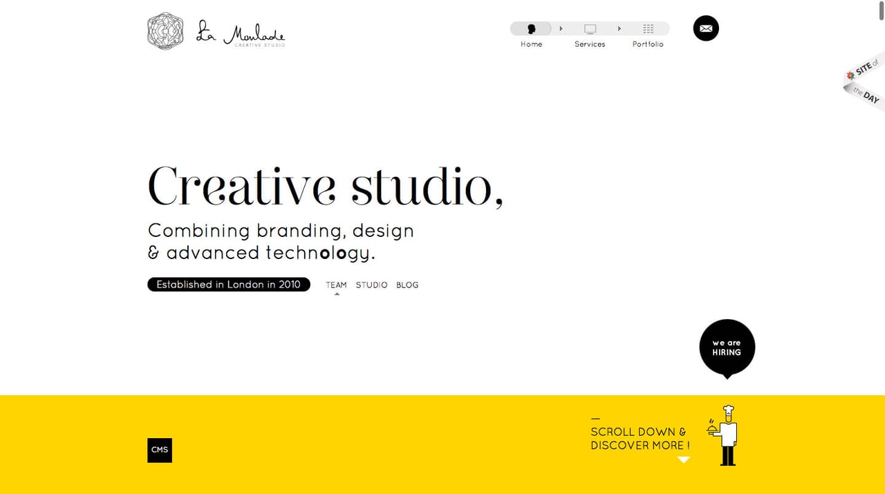 La Moulade Website Screenshot