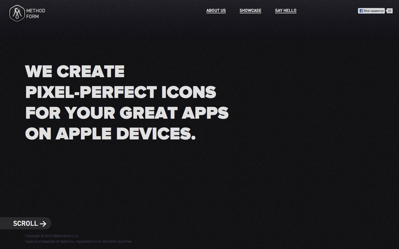 Methodform Website Screenshot