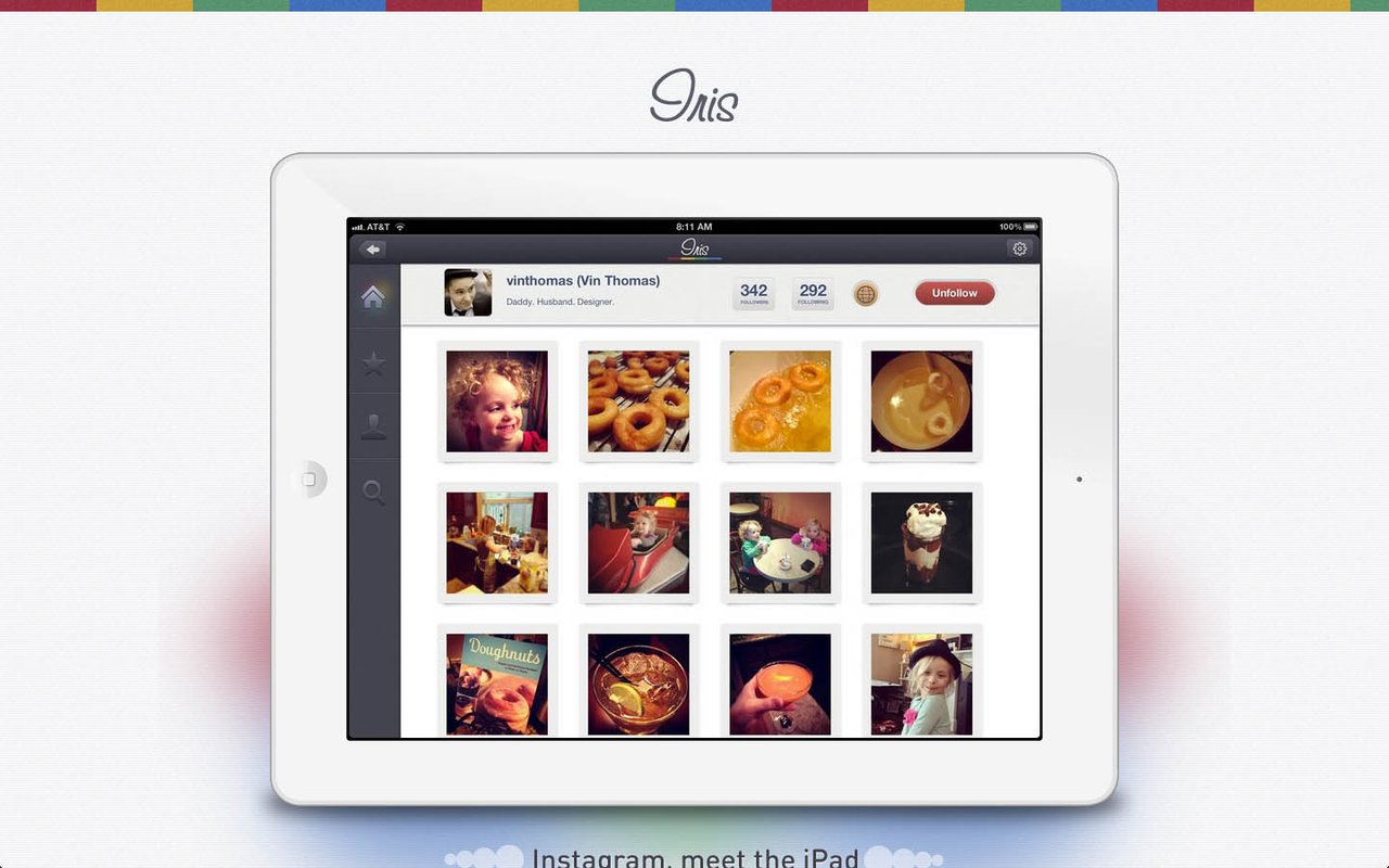 Iris Website Screenshot
