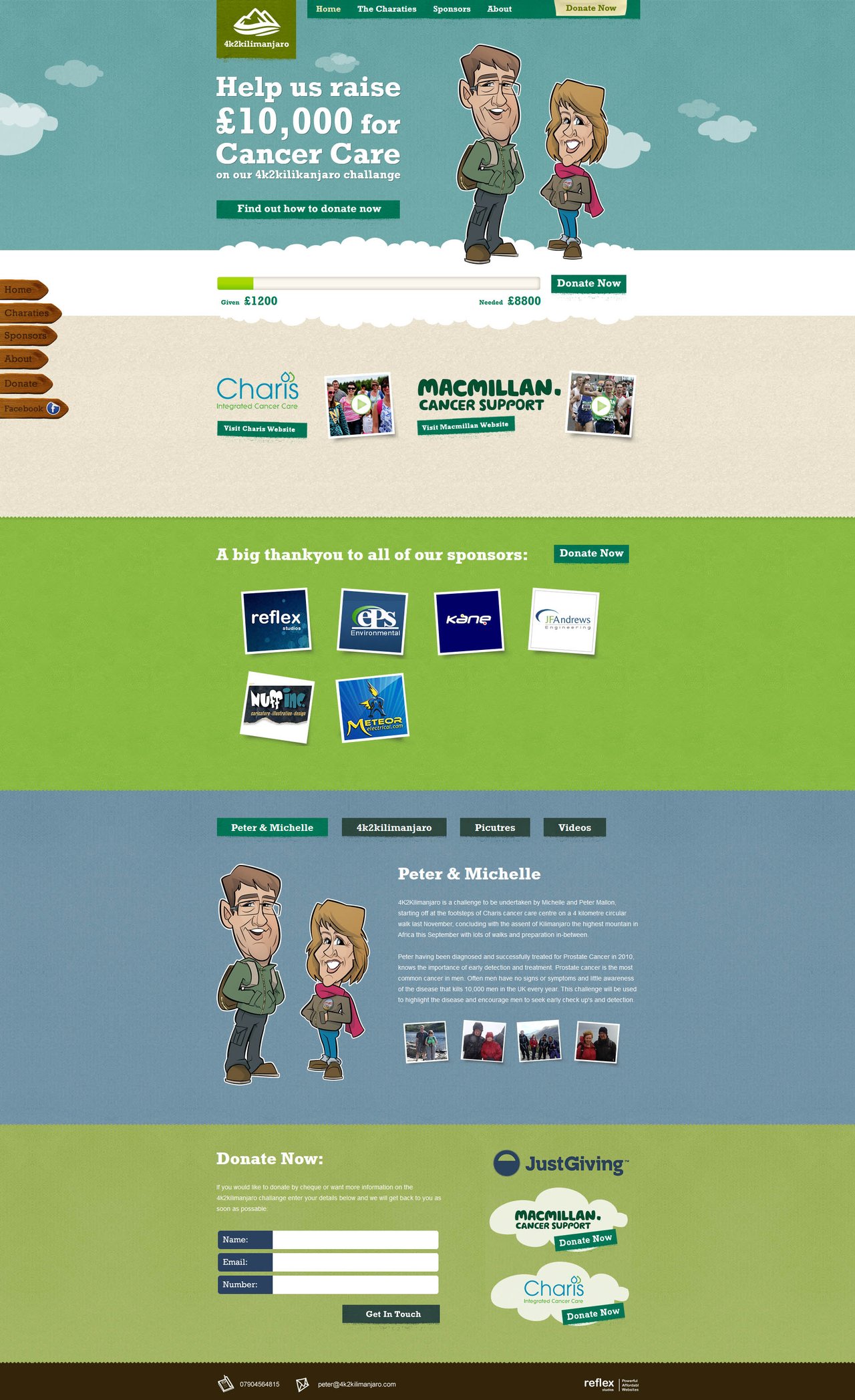 4k2kilimanjaro Website Screenshot