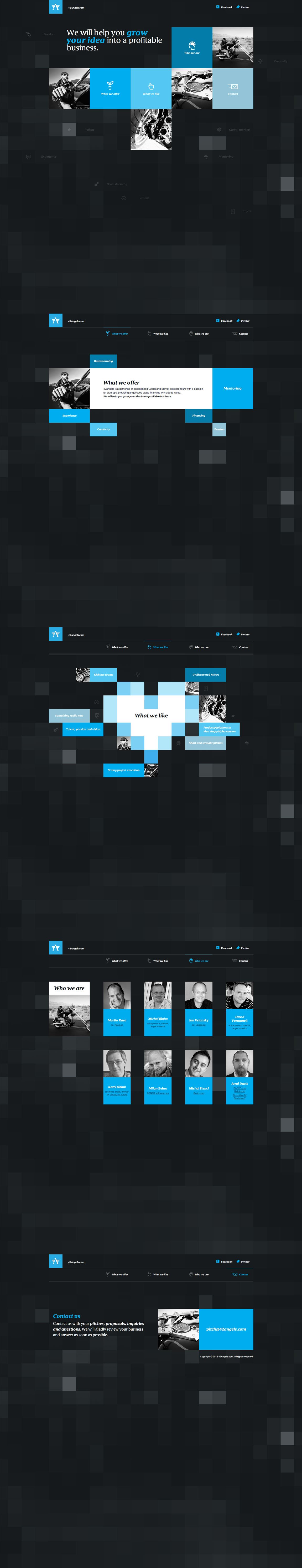 42Angels Website Screenshot