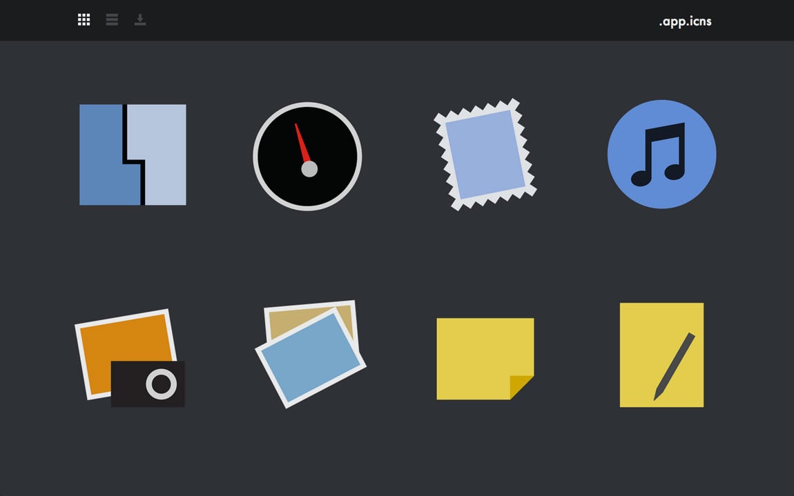 App.Icns Website Screenshot