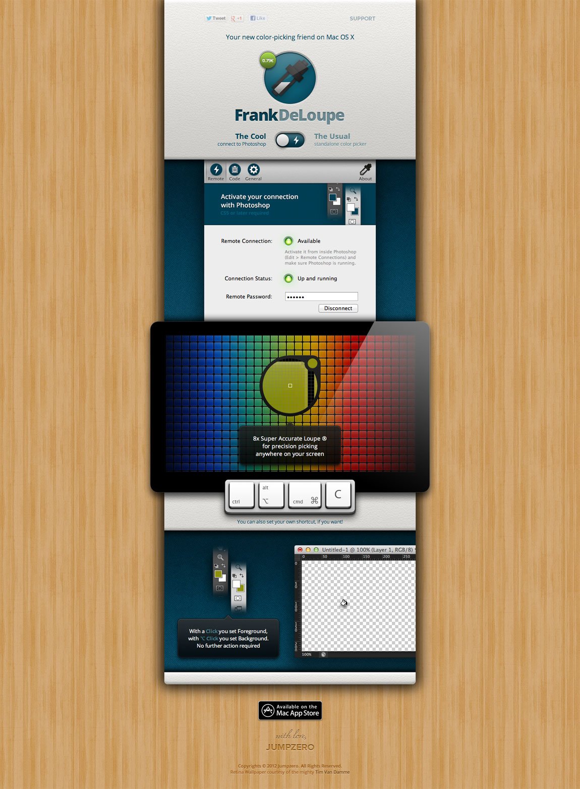 Frank DeLoupe Website Screenshot