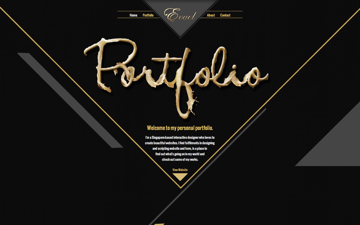 Evael Website Screenshot