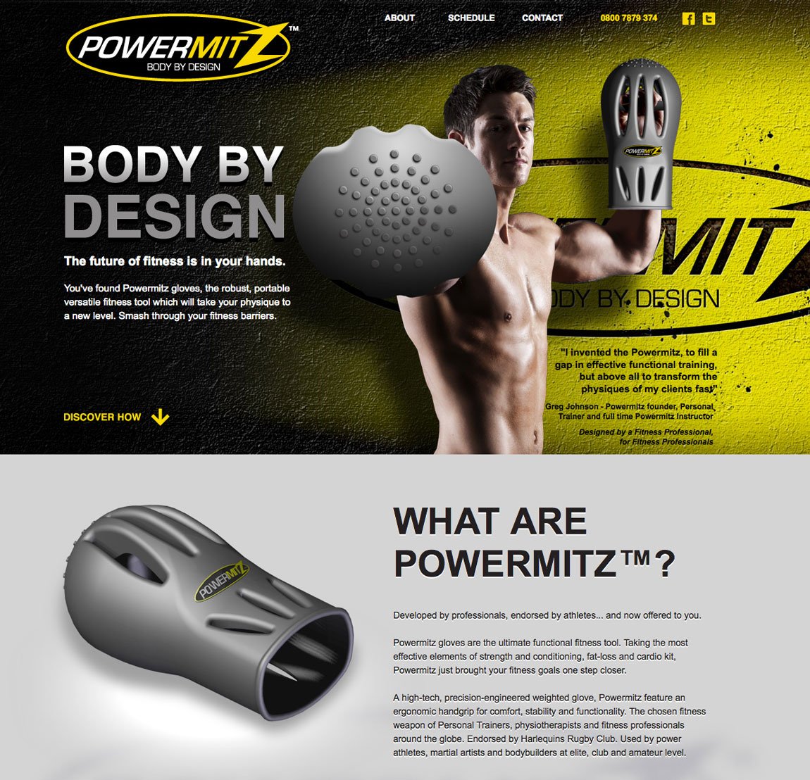 Powermitz Website Screenshot