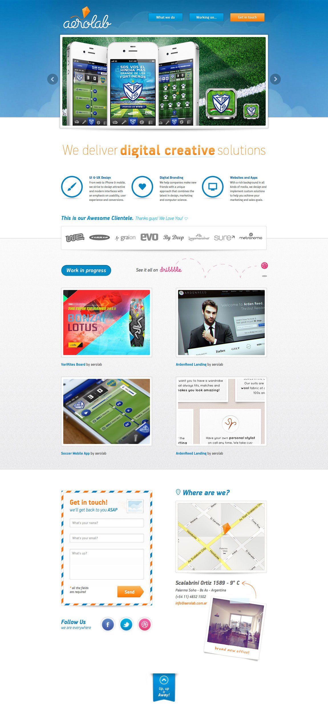 Aerolab Website Screenshot