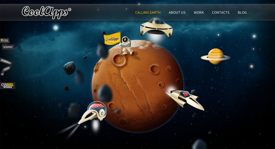 CoolApps(e) Website Screenshot