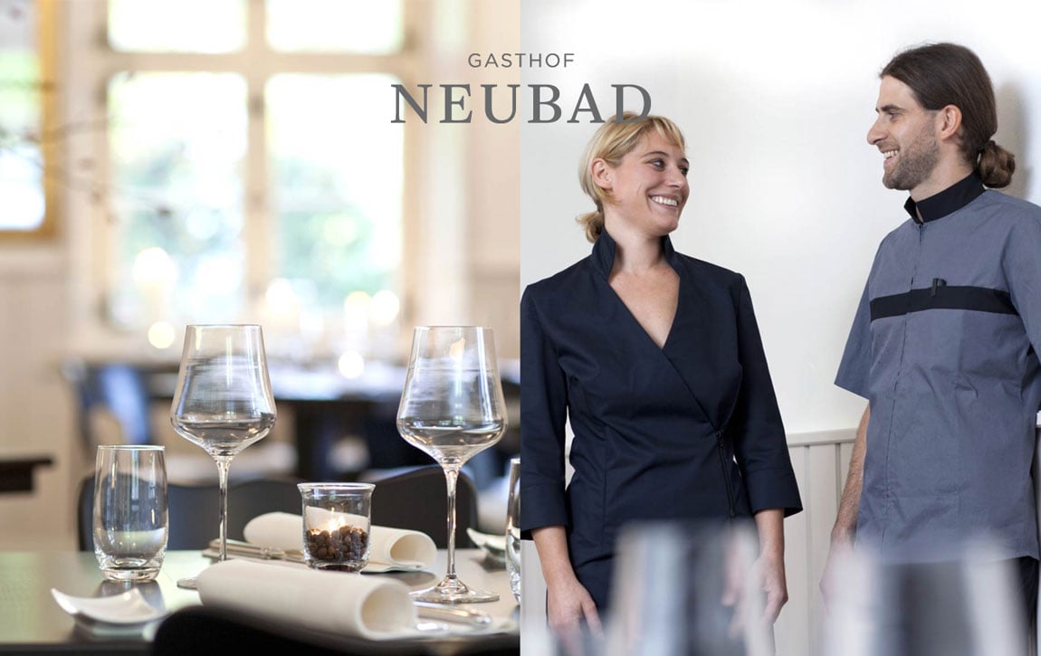 Gasthof Neubad Website Screenshot