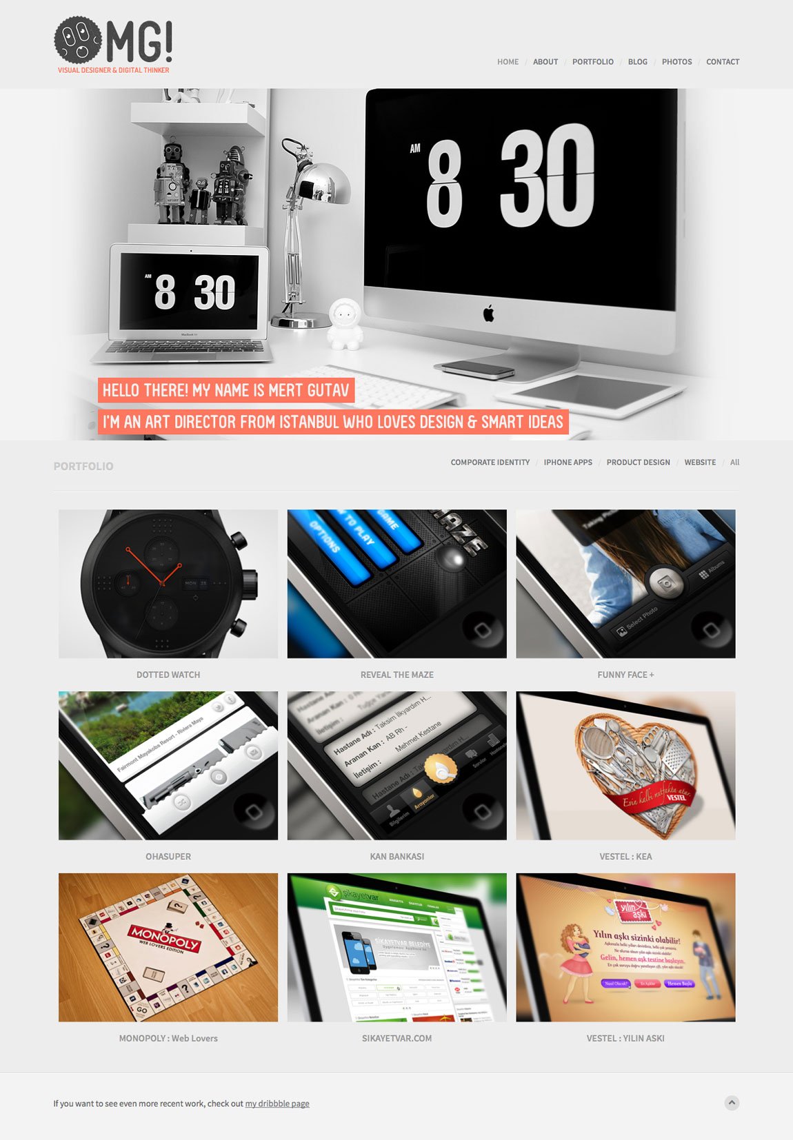 Mert Gutav Website Screenshot