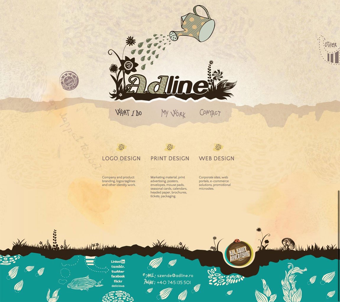 Adline Website Screenshot