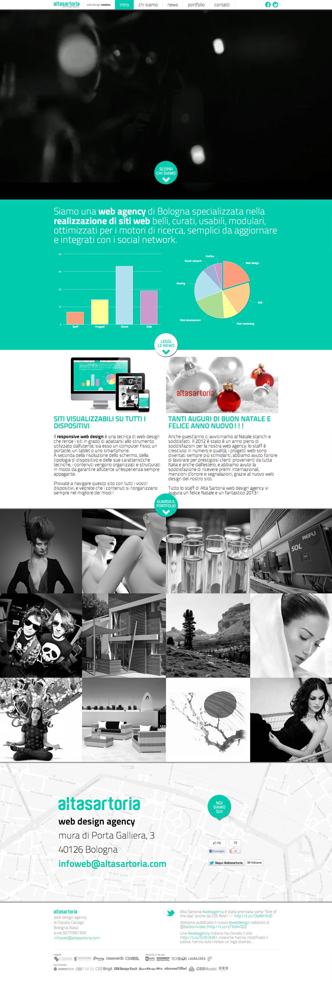 Alta Sartoria Website Screenshot