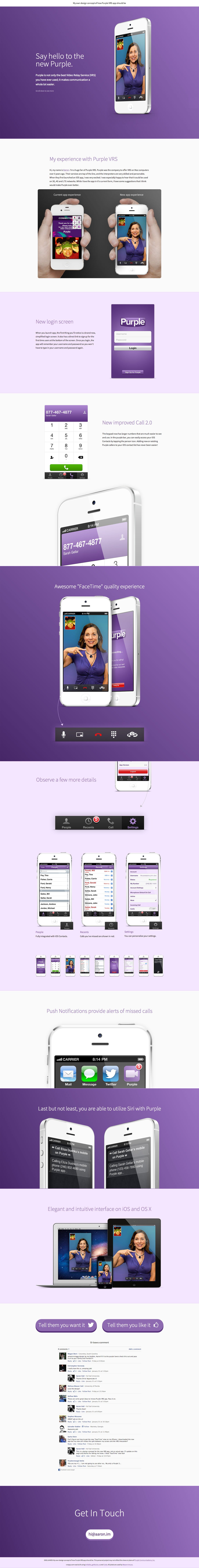 VRS App Website Screenshot