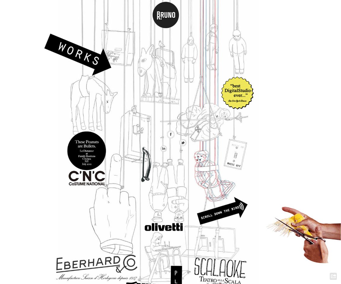 Roberto Bruno Website Screenshot