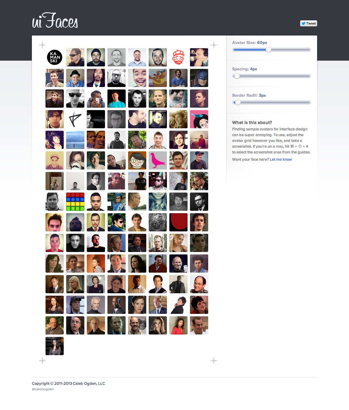 User Inter Faces Website Screenshot