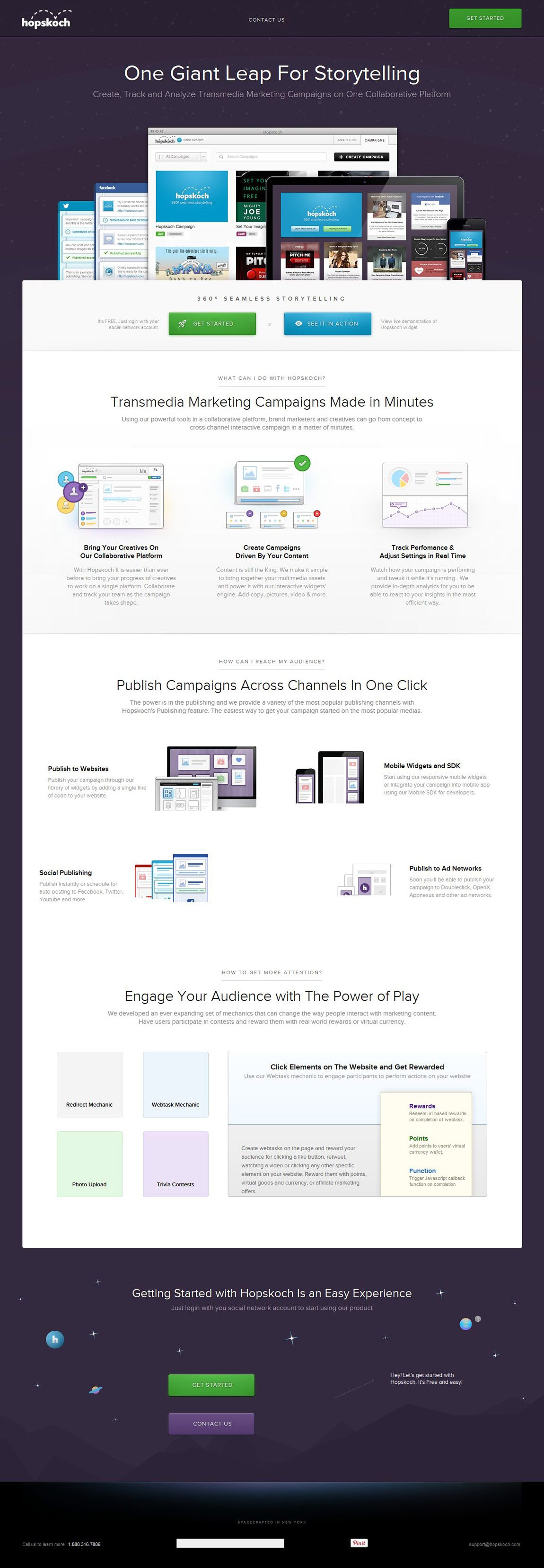 Hopskoch Website Screenshot