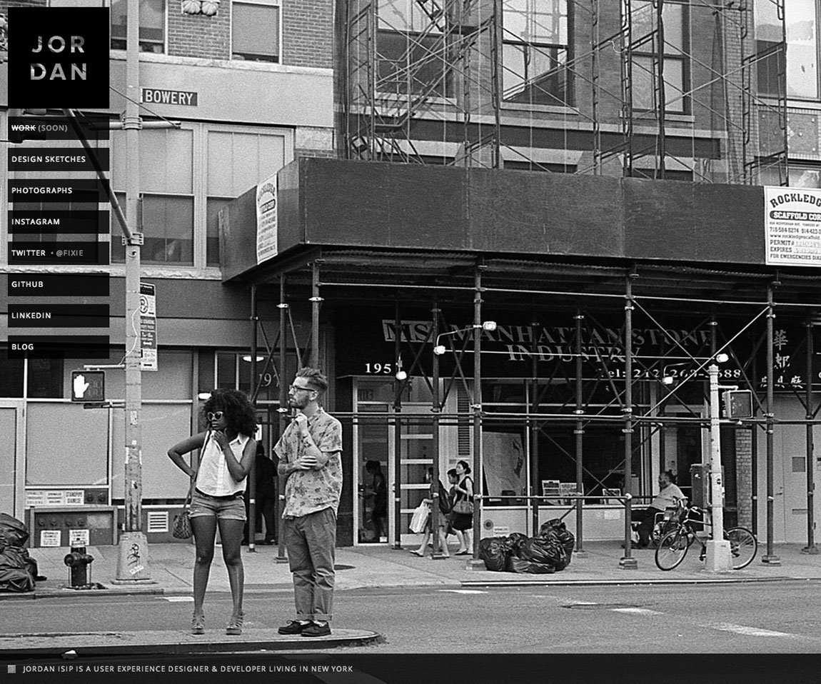 Jordan Isip Website Screenshot