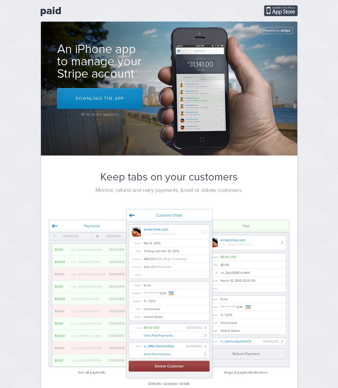 Paid Website Screenshot